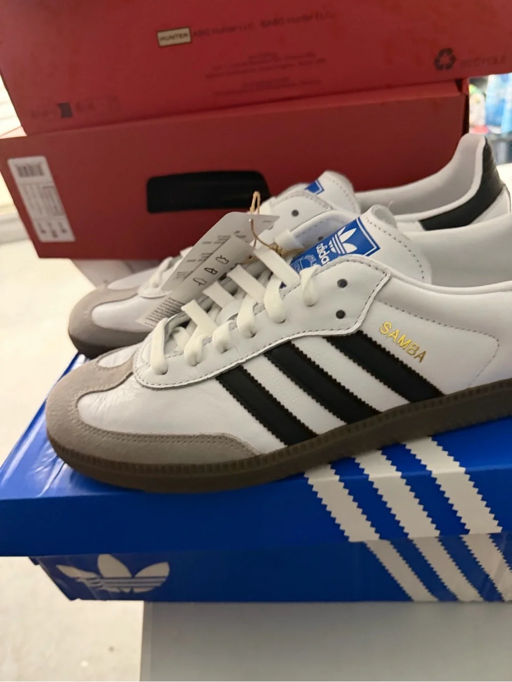 adidas Saba OG men’s 11 1/2 white new inbox 5006